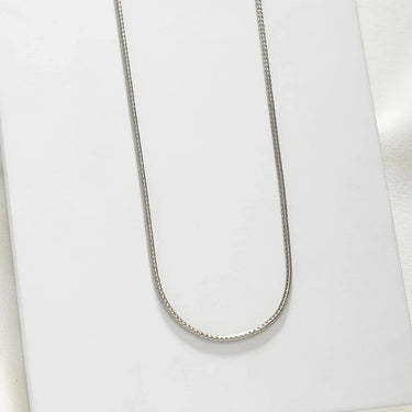 Collier Basic smooth - argenté