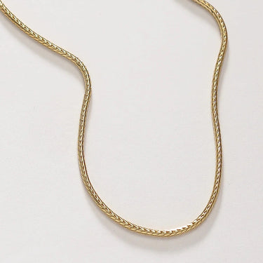 Collier Basic smooth - doré