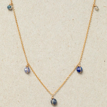 Collier Damas - Azur