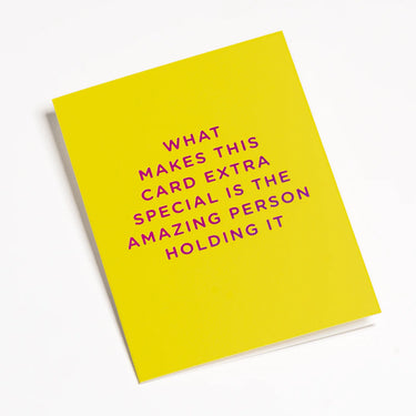 Petite Carte - What makes this card extra special