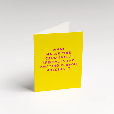 Petite Carte - What makes this card extra special