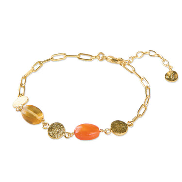 Bracelet Aesthetic - Cornaline et Citrine