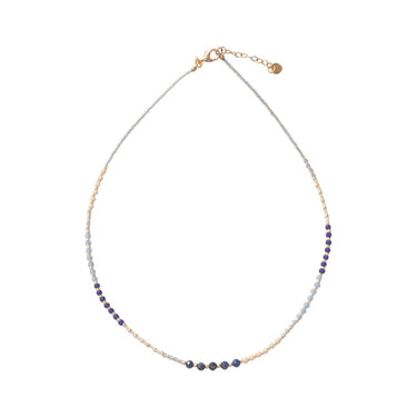 Collier Golden doré - lapis lazuli