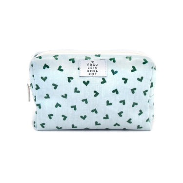 Trousse de maquillage - Herzli, bleu ciel et vert