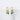 Boucles Gia - doré et vert