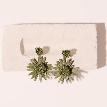 Boucles Flora - olive