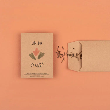 Sachet de graines - On va semer!