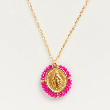 Médaille Santa Maria - Fushia