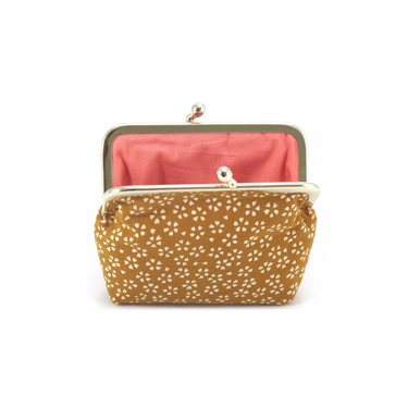 Small clip purse - Sakura mustard