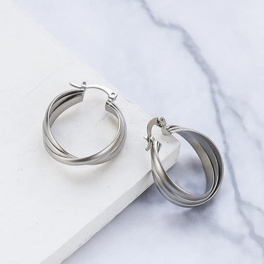 Marion earrings - silver